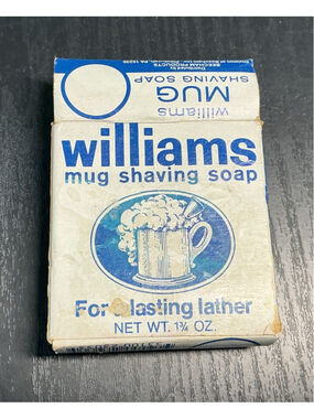 Vintage Williams Mug Shaving Soap Bar